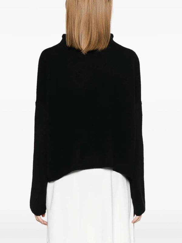 Rundhalspullover - Schwarz shop online: LISA YANG