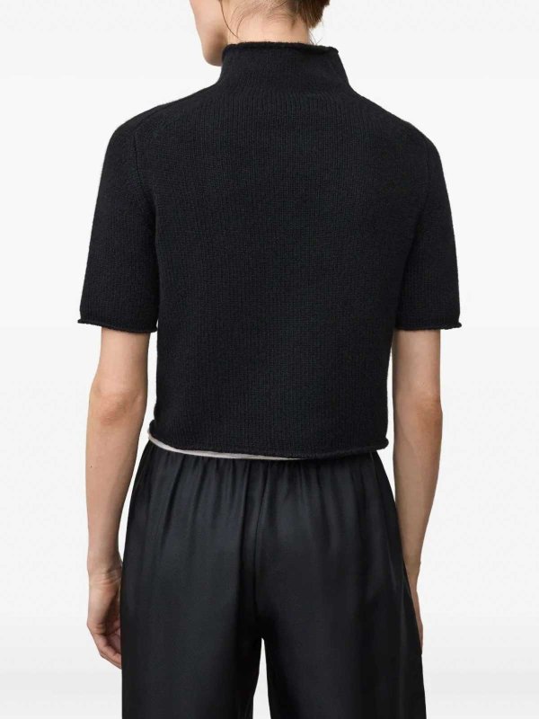 Rollkragenpullover - Schwarz shop online: LISA YANG