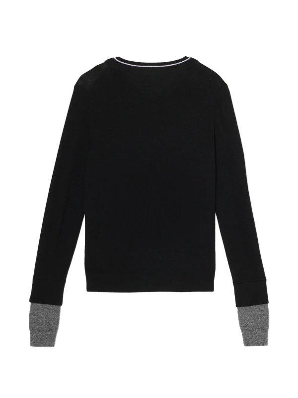 クルーネック - 黒 shop online: MARC JACOBS