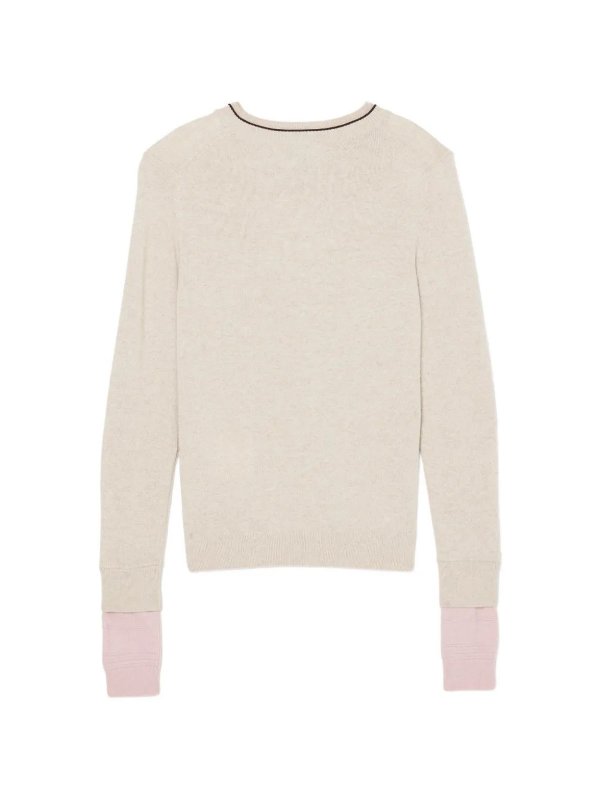Pull Col Rond - Beige shop online: MARC JACOBS