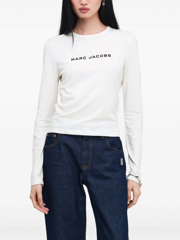 The Best Shops MARC JACOBS: クルーネック - クルーネック - 白
