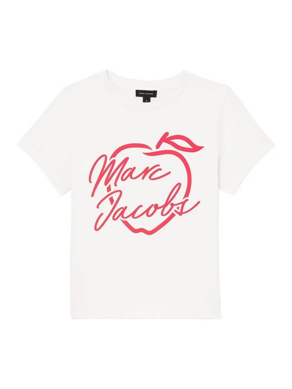 MARC JACOBS: Pull col rond - Pull Col Rond - Blanc