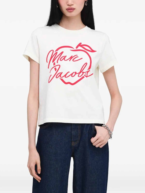 The Best Shops MARC JACOBS: Pull col rond - Pull Col Rond - Blanc