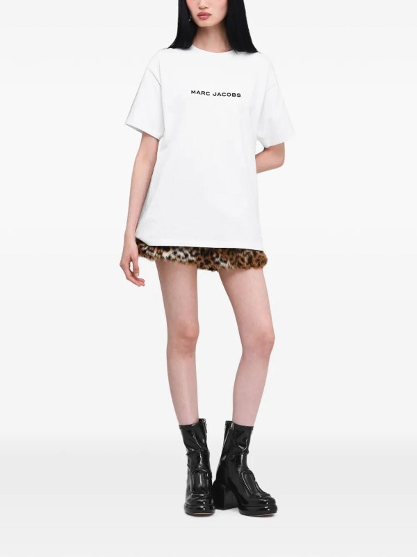 The Best Shops MARC JACOBS: maglia collo rotondo - Bow Logo Oversize Tee