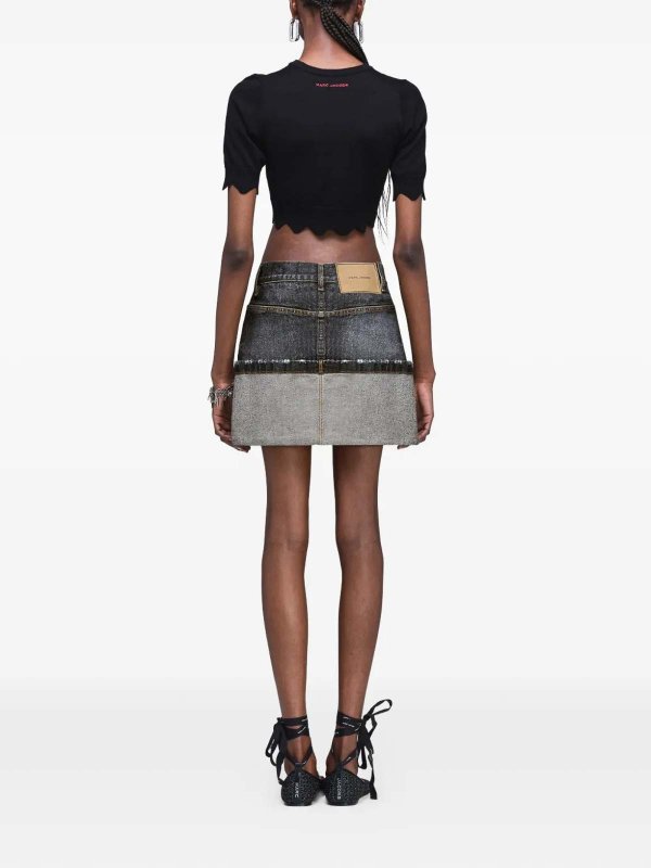 Rundhalspullover - Schwarz shop online: MARC JACOBS