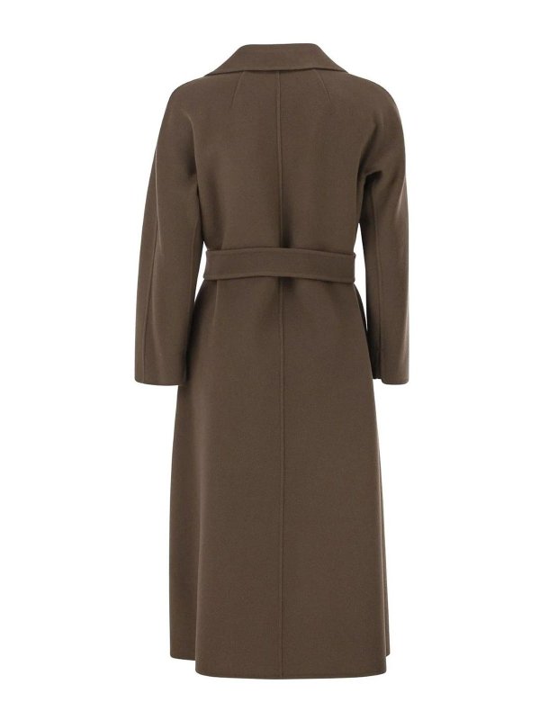 Max Mara: Abrigos semilargos online - Abrigo Midi - Marrón