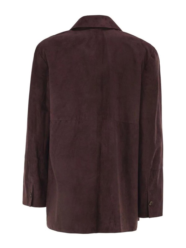 Max Mara: Lederjacken online - Lederjacke - Nude