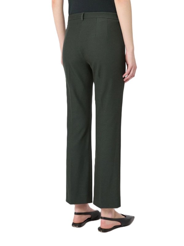 The Best Shops Max Mara: カジュアルトラウザー - カジュアルパンツ - 緑