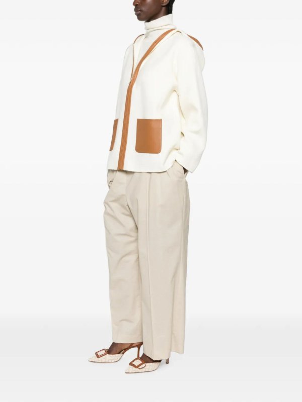 The Best Shops MAX MARA STUDIO: カジュアルジャケット - カジュアルジャケット - 白