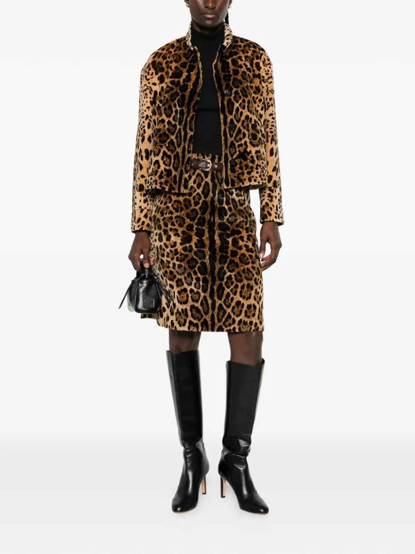 MAX MARA STUDIO: ニーレングススカート＆ミディ丈 online - 膝丈/ミディスカート - ブラウン