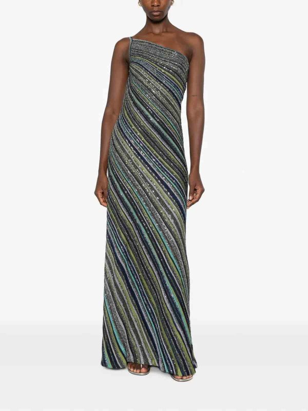 MISSONI: ニーレングスドレス online - 膝丈ドレス - ブルー