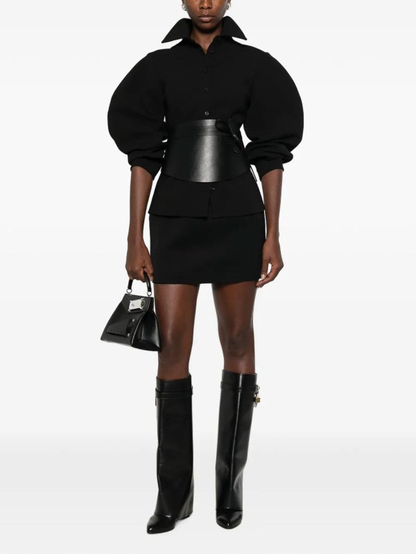 MUGLER: ミニスカート online - ミニスカート - 黒