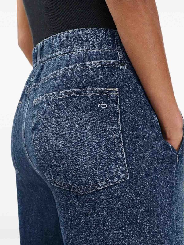 Rundhalspullover - Hellblau shop online: RAG&BONE