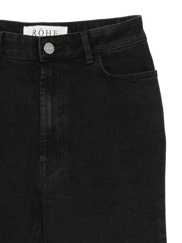 The Best Shops ROHE: Jeans Rectos - Vaqueros Rectos - Negro