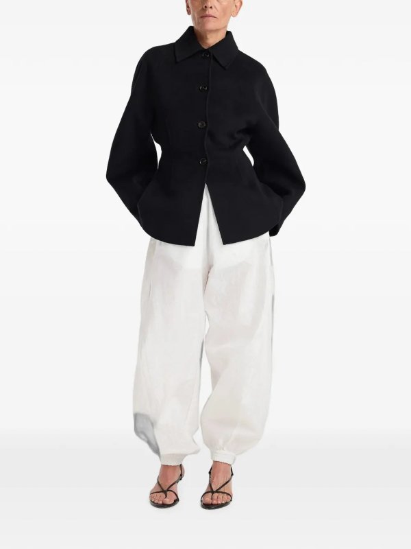 ROHE: casual jackets online - Double-Faced Sculptural Jacket