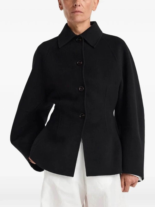 The Best Shops ROHE: casual jackets - Double-Faced Sculptural Jacket