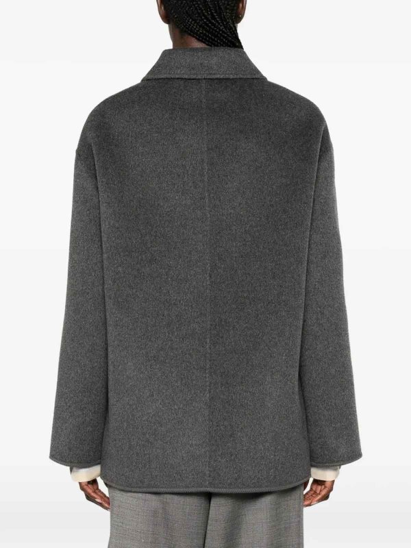 Double-Faced Wool Pankou Closure Jacket shop online: ROHE