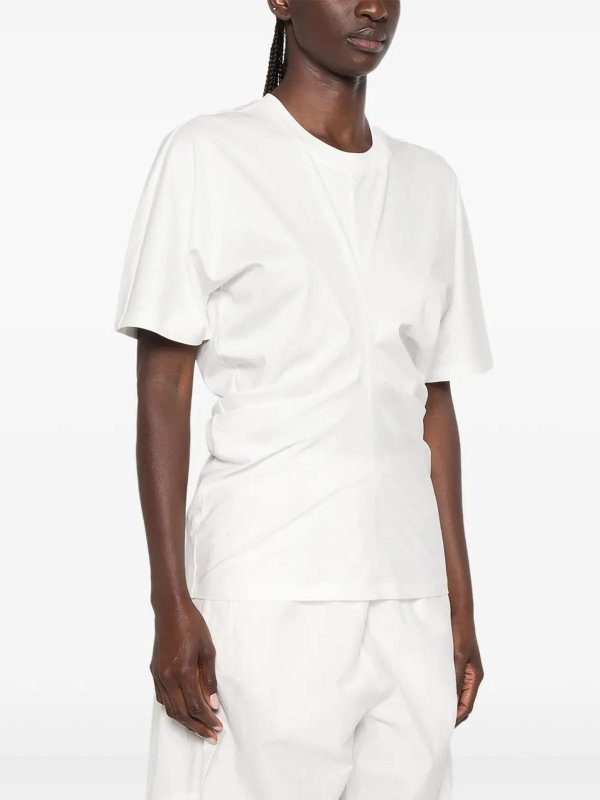 The Best Shops ROHE: maglia collo rotondo - Drape Tee