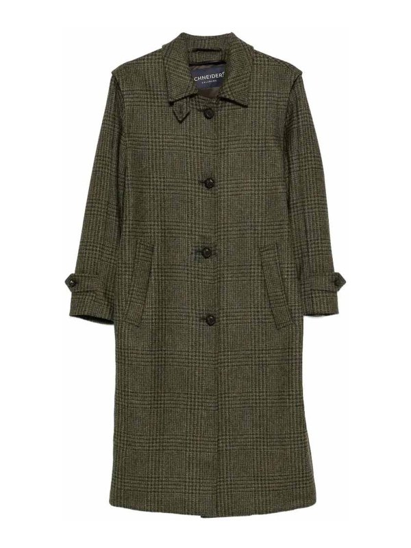 SCHNEIDERS: knee length coats - Loden