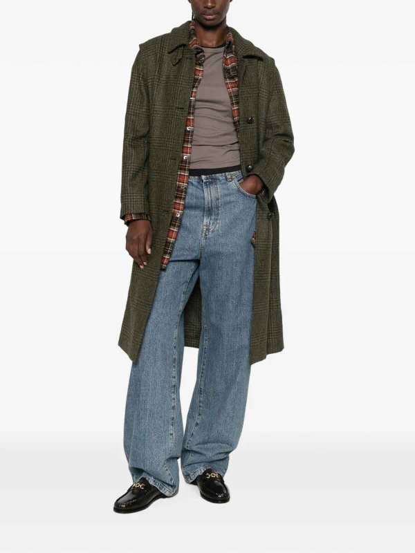 SCHNEIDERS: knee length coats online - Loden