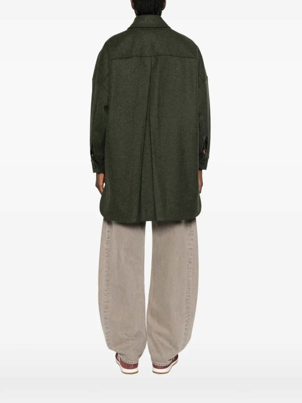 膝丈コート - 緑 shop online: SCHNEIDERS
