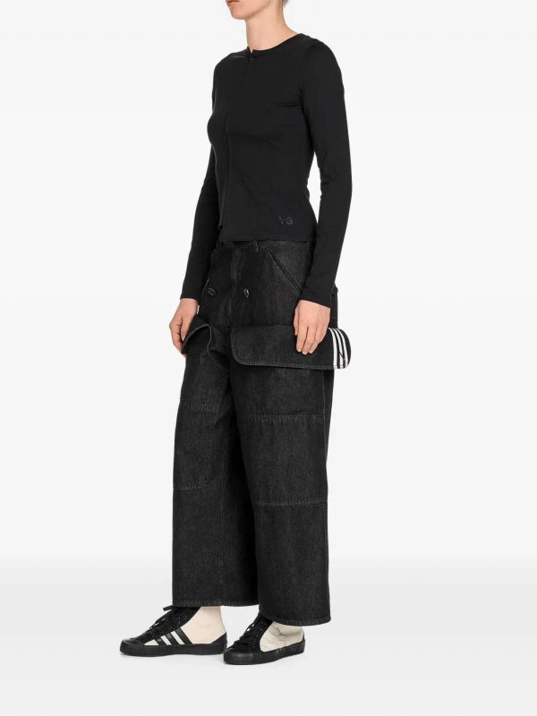 The Best Shops Y-3: Camisetas - Camiseta - Negro