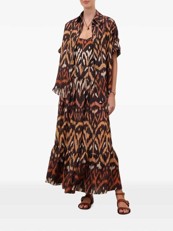 ZIMMERMANN: Jupes midi et au genou online - Jupe Midi - Multicolore