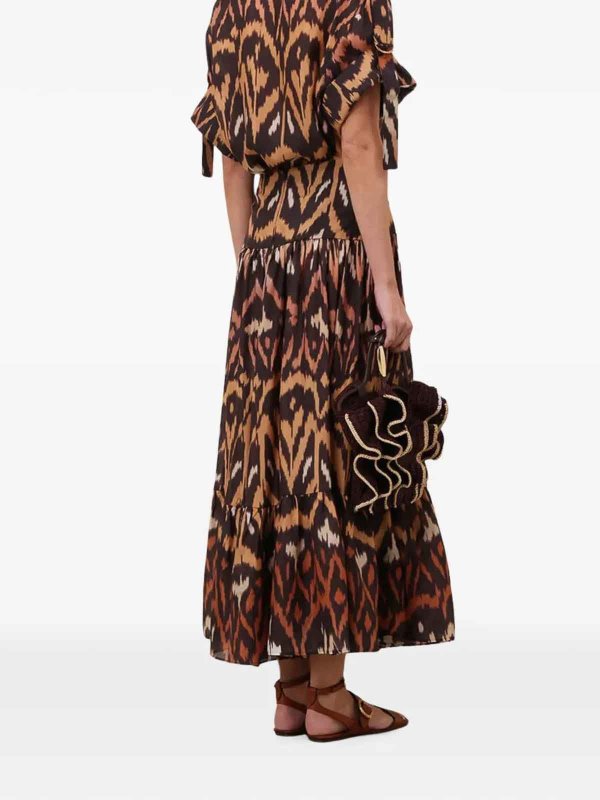 The Best Shops ZIMMERMANN: Jupes midi et au genou - Jupe Midi - Multicolore