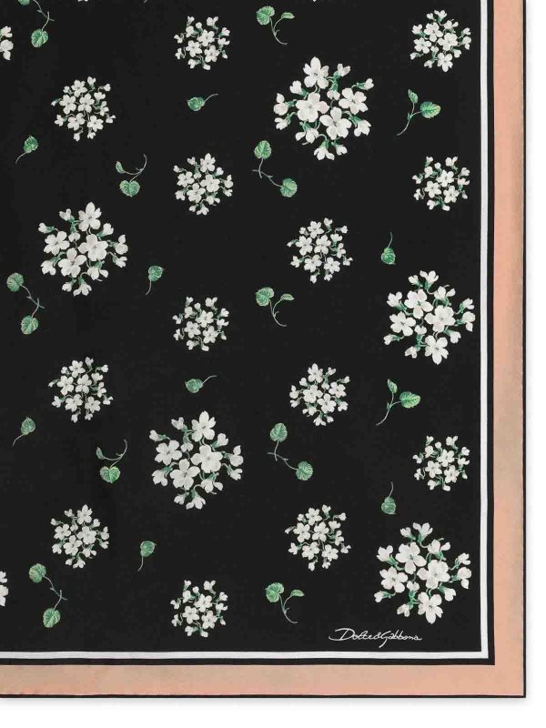 DOLCE & GABBANA: ストール＆ショール online - ストール/ショール - 黒