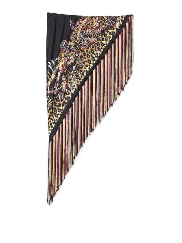 ETRO: Écharpes - Écharpe - Noir