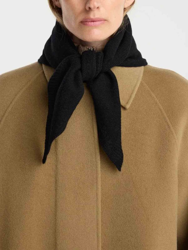 The Best Shops ROHE: scarves - Small Knitted Triangle Scarf