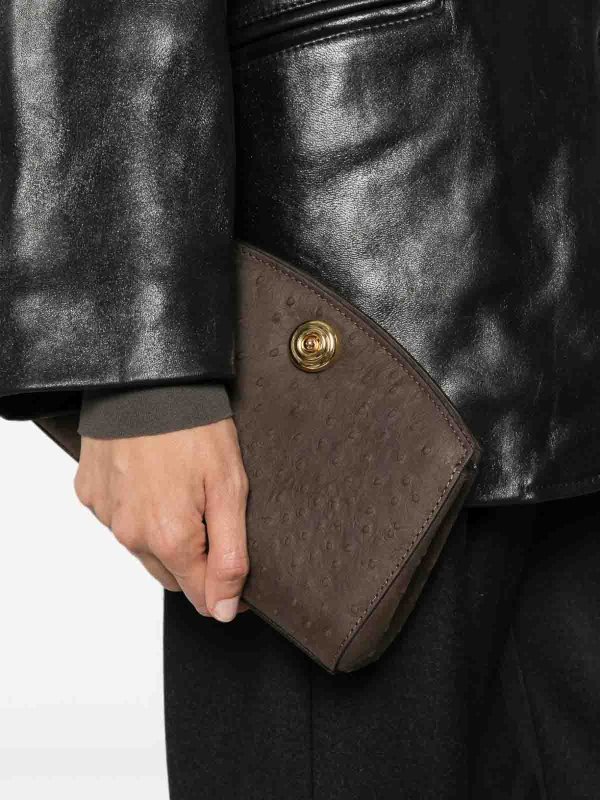 LIFFNER: Clutches online - Clutch - Braun