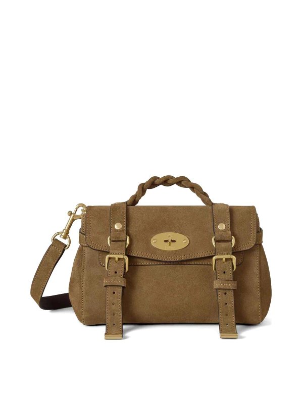 MULBERRY: クロスボディバッグ - クロスボディバッグ - 緑