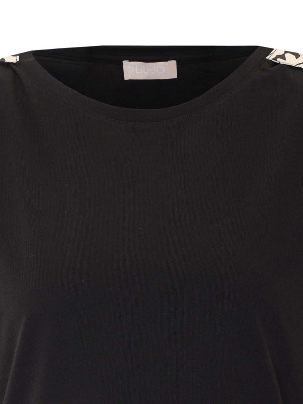 Rundhalspullover - Schwarz shop online: Liu Jo