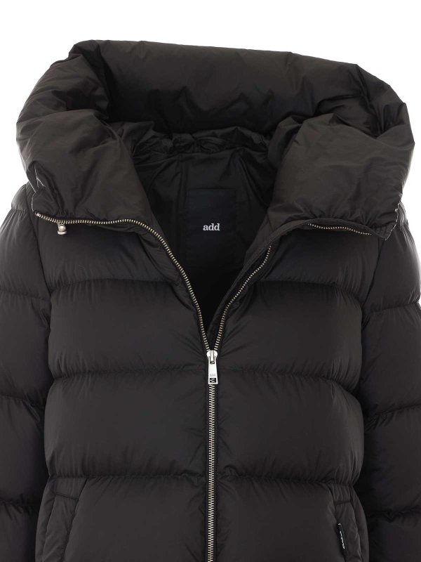 ダウンジャケット - 黒 shop online: ADD