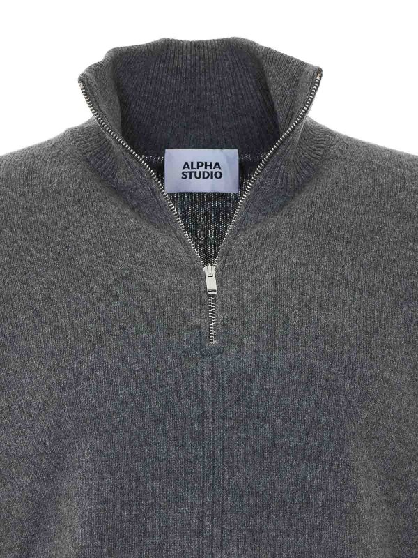 Cardigan - Grau shop online: ALPHA STUDIO