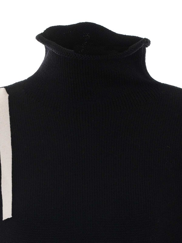 クルーネック - 黒 shop online: ALPHA STUDIO
