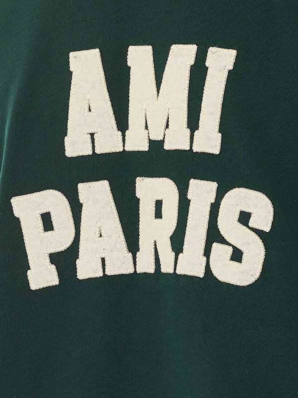 The Best Shops AMI PARIS: T-shirts - T-Shirt - Grün