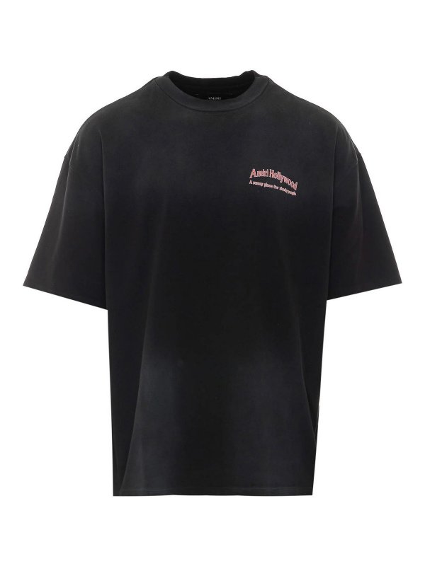 AMIRI: T-shirts - T-Shirt - Schwarz
