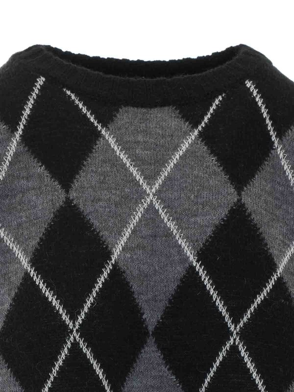 クルーネック - 黒 shop online: ANIYE BY
