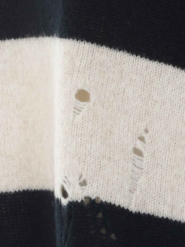 The Best Shops ANIYE BY: Strickpullover mit Rundhalsausschnitt - Rundhalspullover - Schwarz