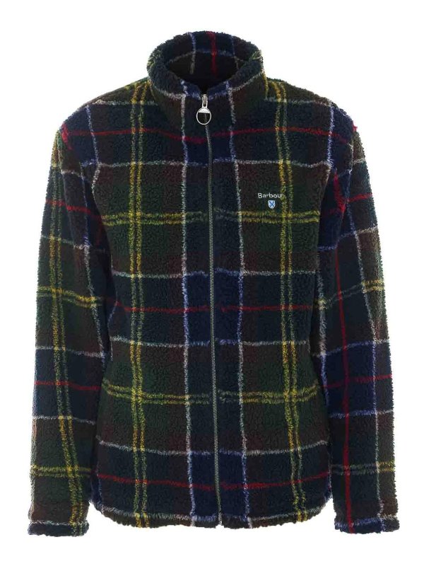 BARBOUR: casual jackets - Tartan Zip Jacket