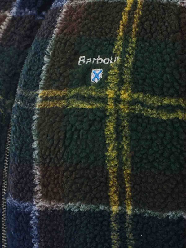 The Best Shops BARBOUR: casual jackets - Tartan Zip Jacket