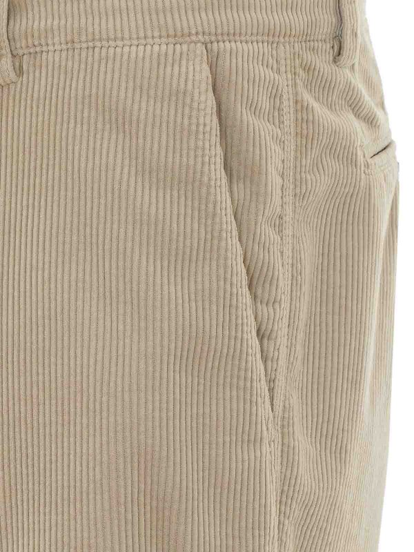 The Best Shops BRUNELLO CUCINELLI: カジュアルトラウザー - カジュアルパンツ - ベージュ