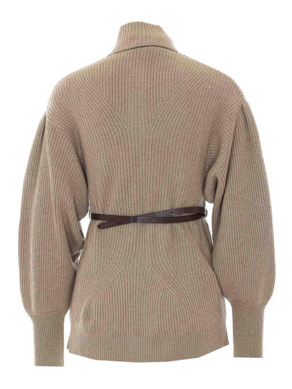 BRUNELLO CUCINELLI: Cardigans online - Cardigan - Braun