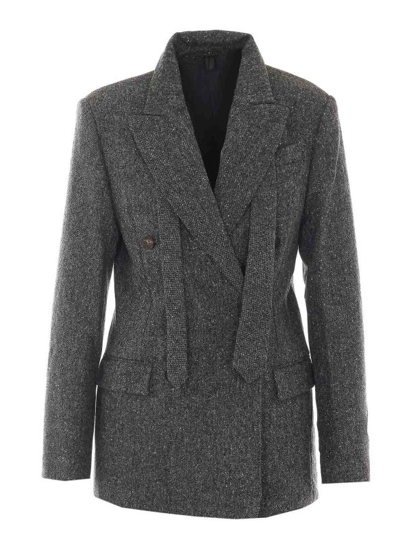 BRUNELLO CUCINELLI: blazers - Double Breasted Jacket