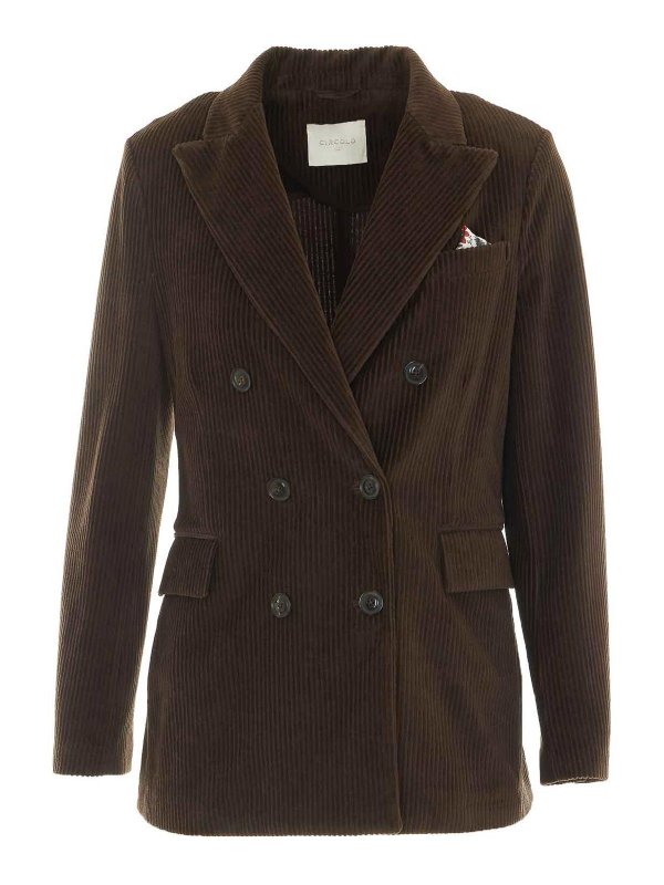 CIRCOLO 1901: Vestes de costume - Blazer - Marron