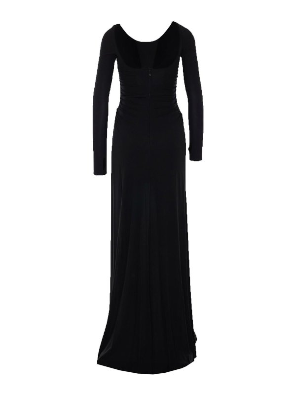 ELISABETTA FRANCHI: Knielange Kleider online - Knielanges Kleid - Schwarz