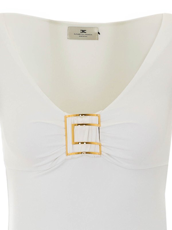 トップ/タンクトップ - 白 shop online: ELISABETTA FRANCHI
