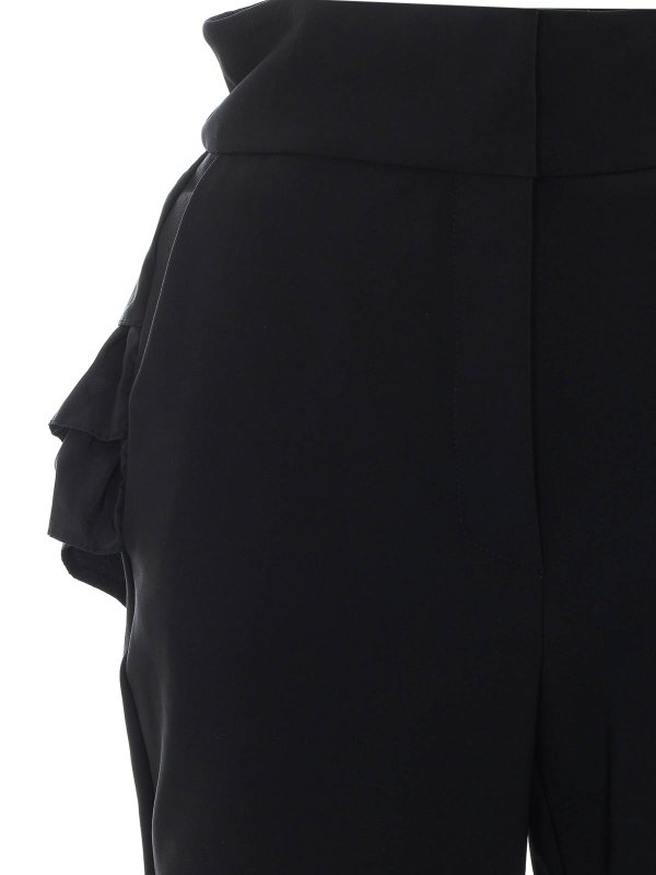 カジュアルパンツ - 黒 shop online: ELISABETTA FRANCHI